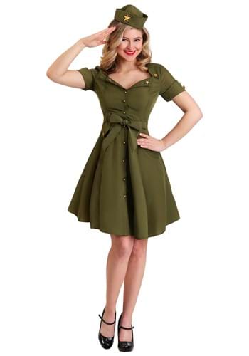 Vintage Combat Cutie Costume for Women
