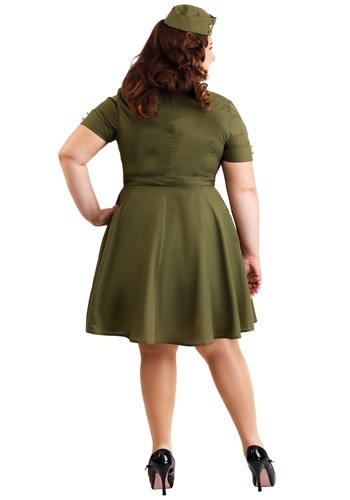 Plus Size Women's Vintage Combat Cutie