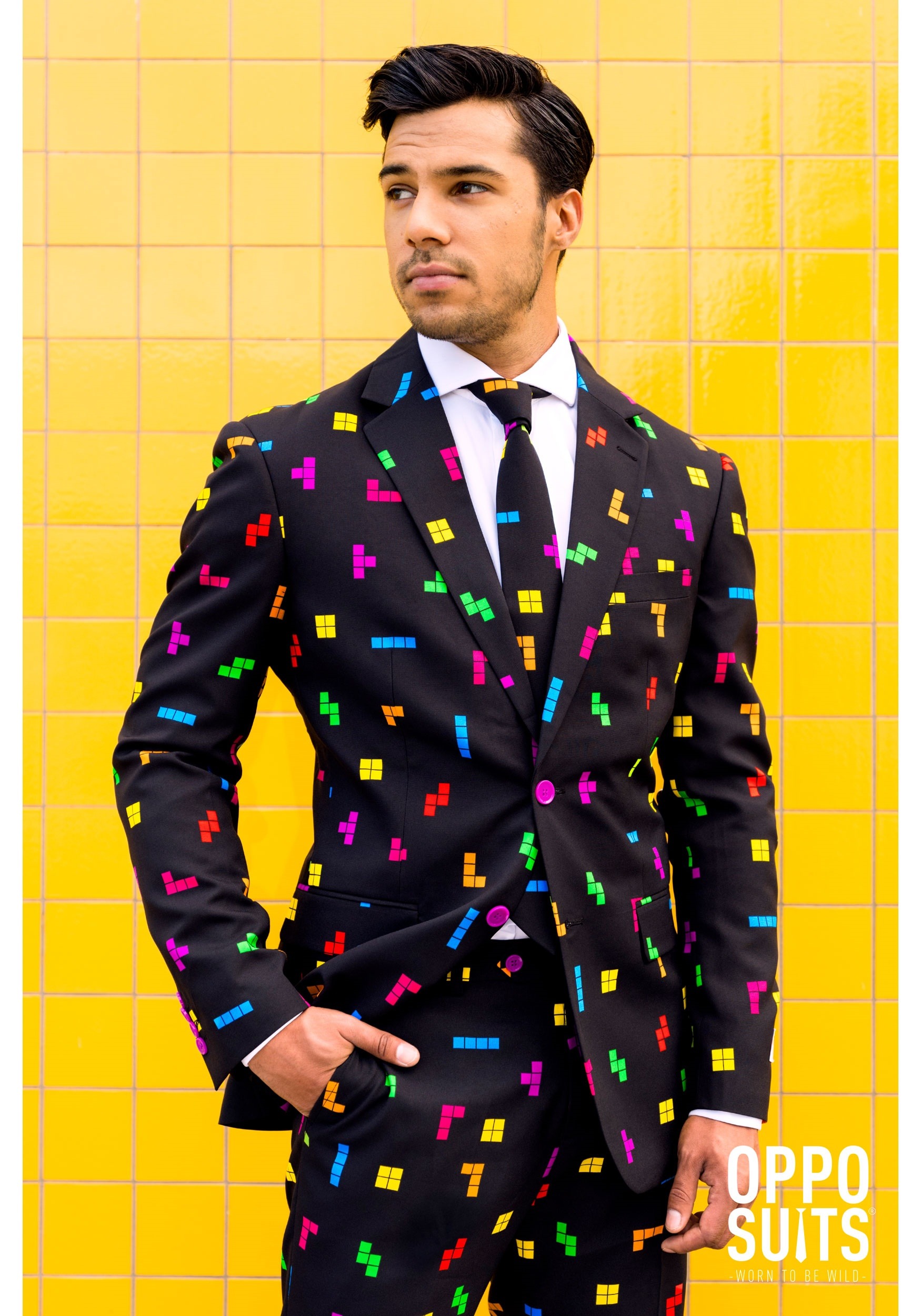 Opposuits Men's Mr. Tie Dye Suit