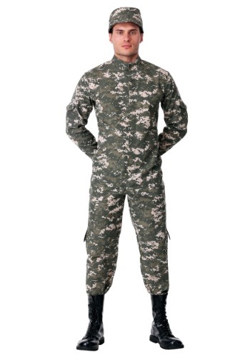 Men's Modern Combat Soldier Costume