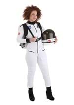 Women's White Astronaut Costume Alt 4