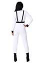 Women's White Astronaut Costume Alt 3