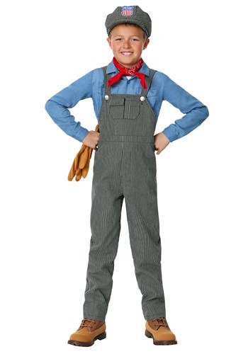 Child Train Engineer Costume Update