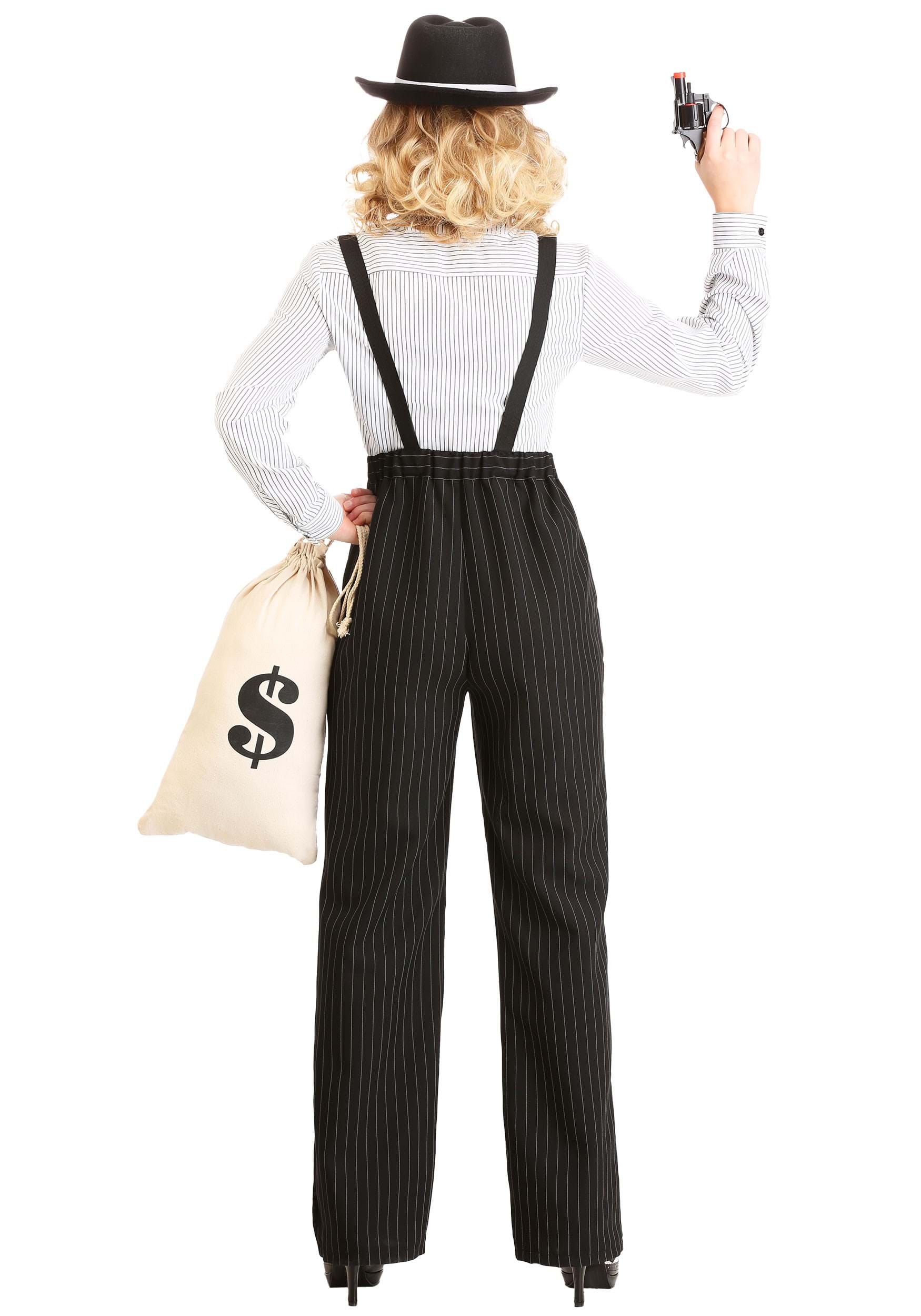 Womens Gangster Lady Costume 1920s Costumes And Accessories