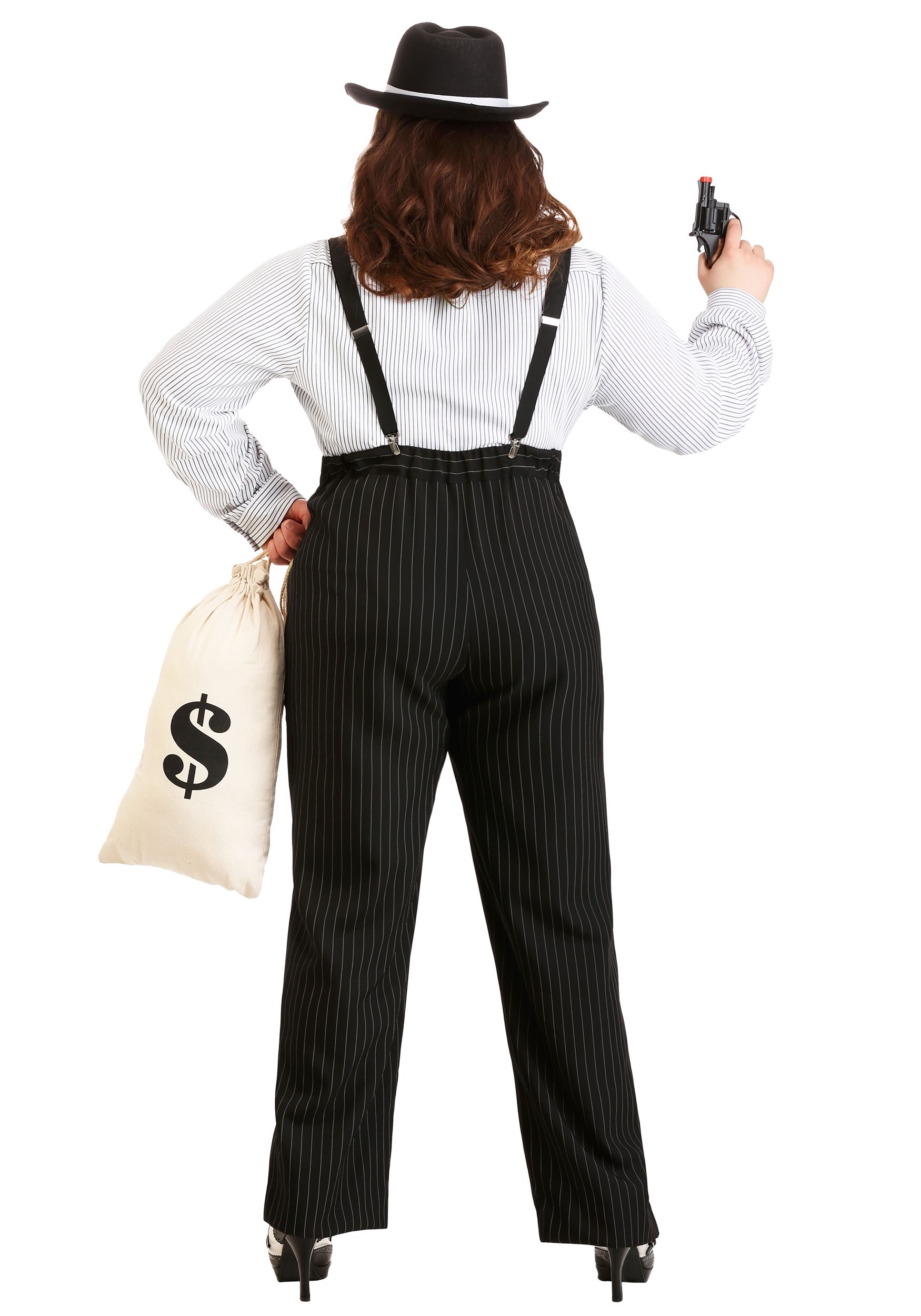 1920s Gangster Lady Plus Size Costume | Decades Costumes