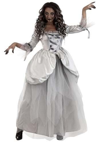 Halloween Costumes Women's Ghostly Bride Adult, Size: Medium, White