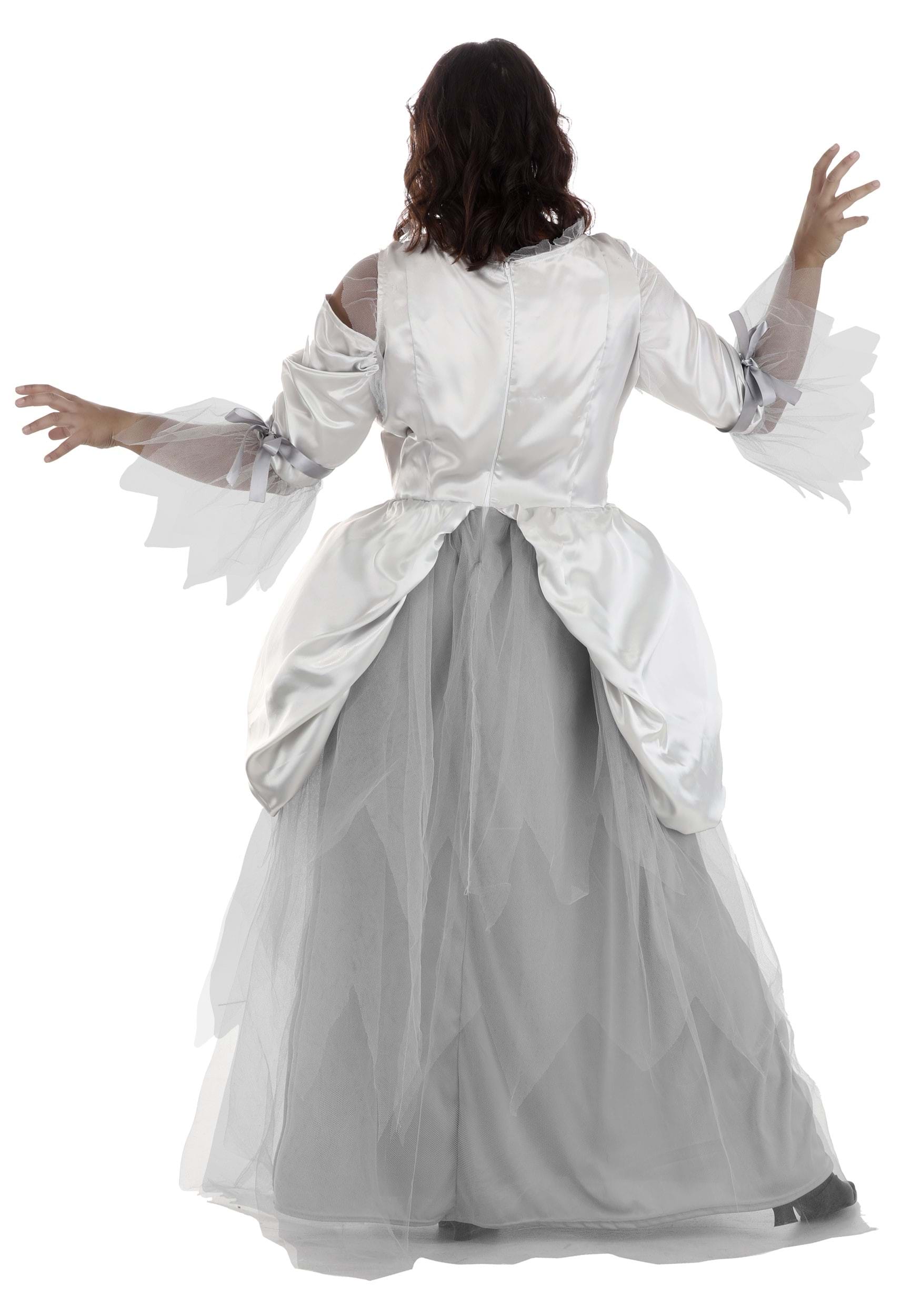 Halloween Costumes Women's Ghostly Bride Adult, Size: Medium, White