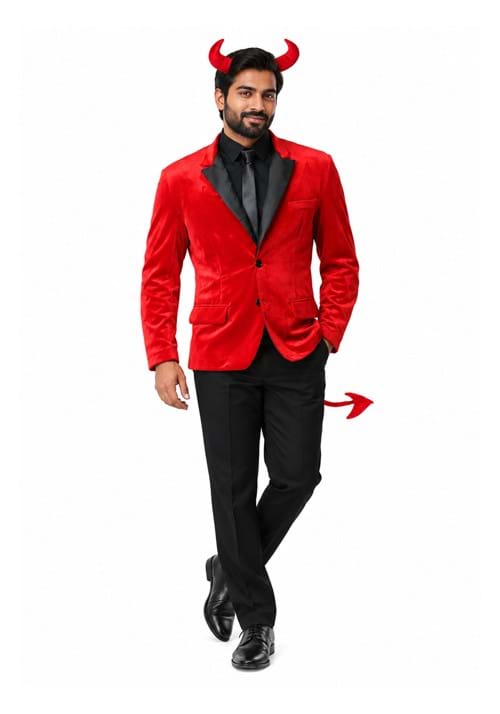 Mens Dashing Devil Costume New Main