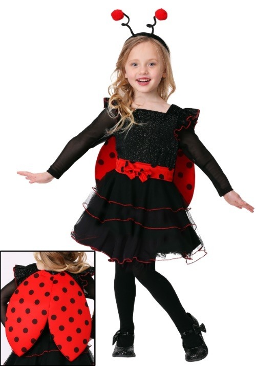 Toddler Girl's Sweet Ladybug Costume-update1