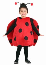 Toddler Girl's Itty Bitty Ladybug Costume Alt 2