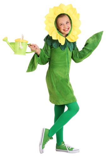 Flower Hoodie Girl's Dress