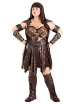 Women's Plus Deluxe Xena Warrior Princess Costume Alt 5