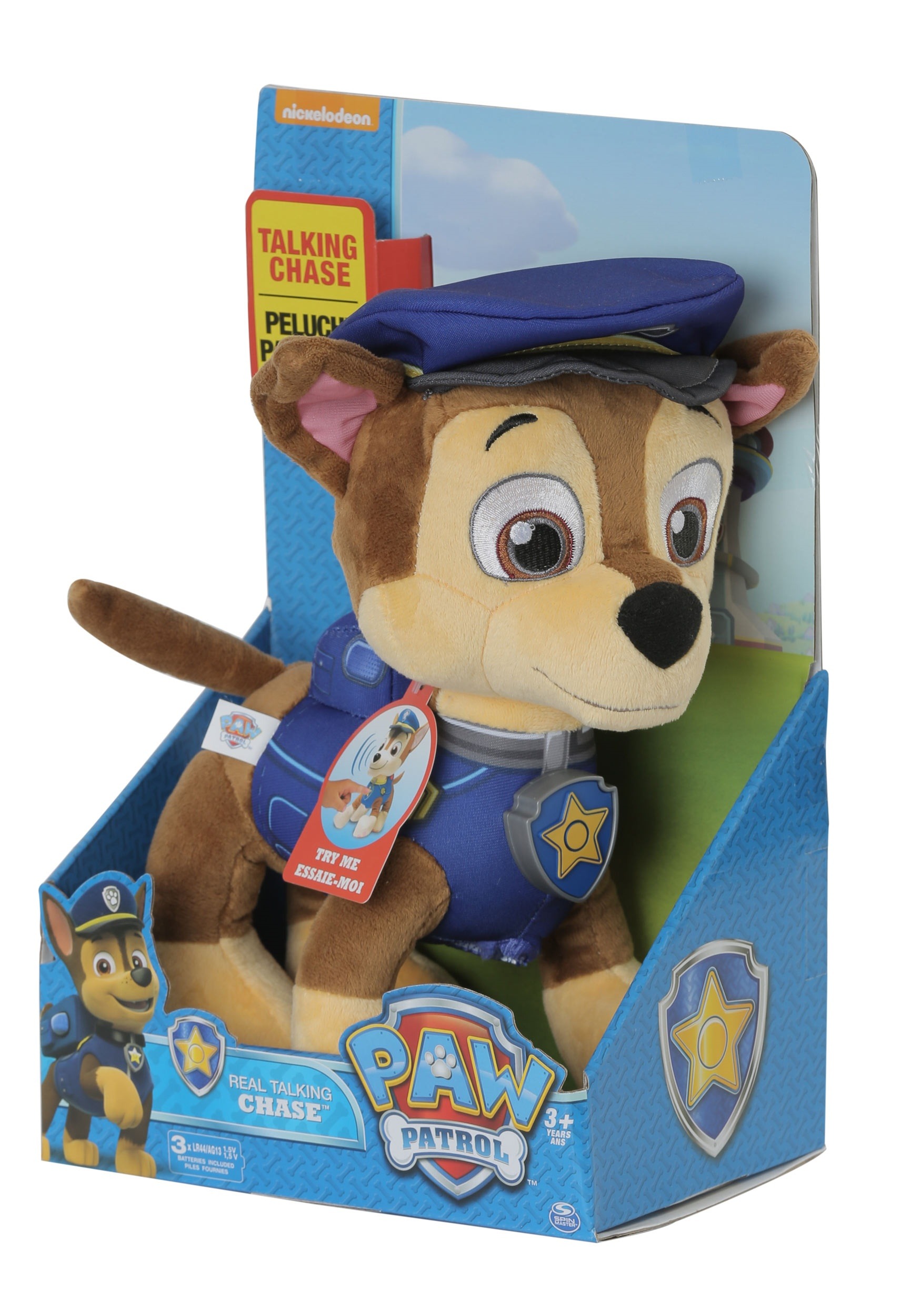 Spin Master Paw Patrol Chase Talking Plush 