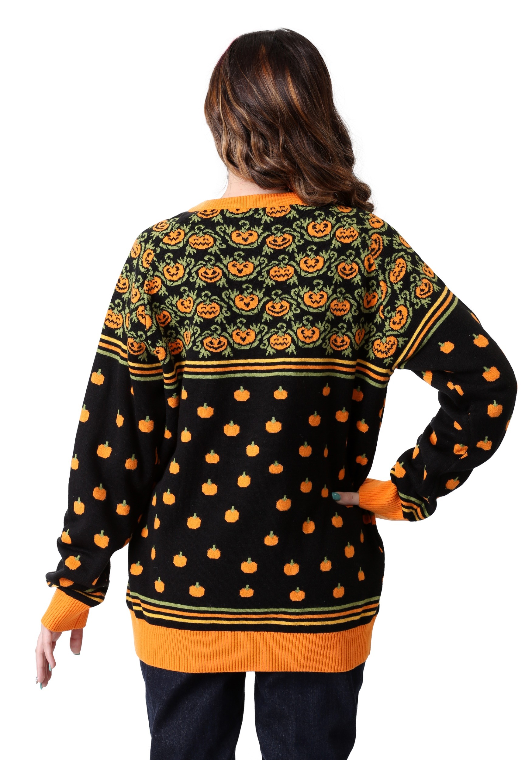 Pumpkin Patch Halloween Sweater For Adults Exclusive