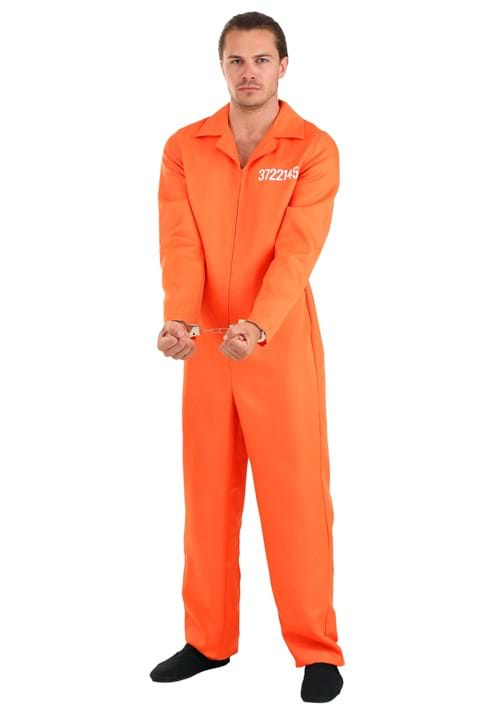 Orange Prison Men's Jumpsuit | Holes Costume