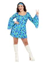 Wild Flower 70s Disco Dress Costume Womens Main 1