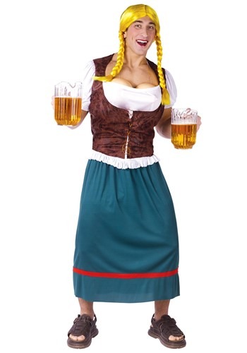 Mens German Beer Girl Costume