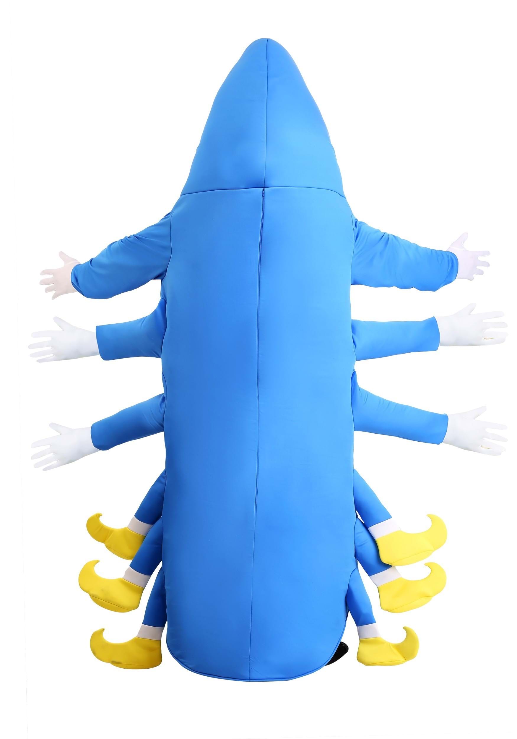 Blue Caterpillar Adult Costume , Alice In Wonderland Halloween Costume