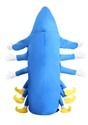 Adult's Blue Caterpillar Costume Back