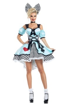 Flirtatious Alice Womens Costume