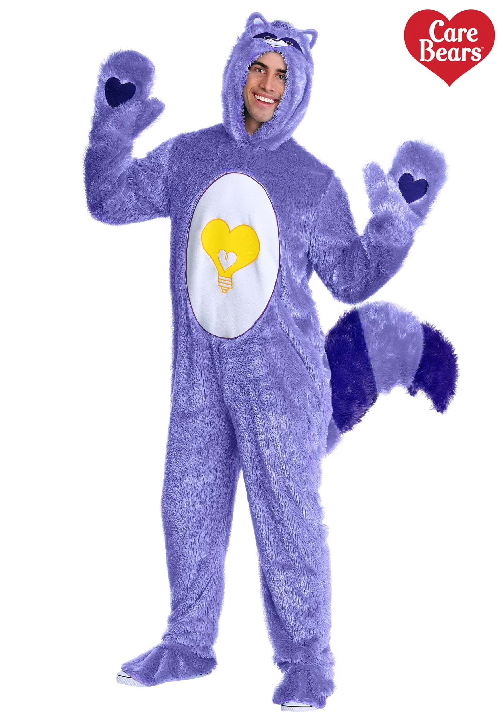 Care Bears And Cousins Bright Heart Raccoon Adult Costume 