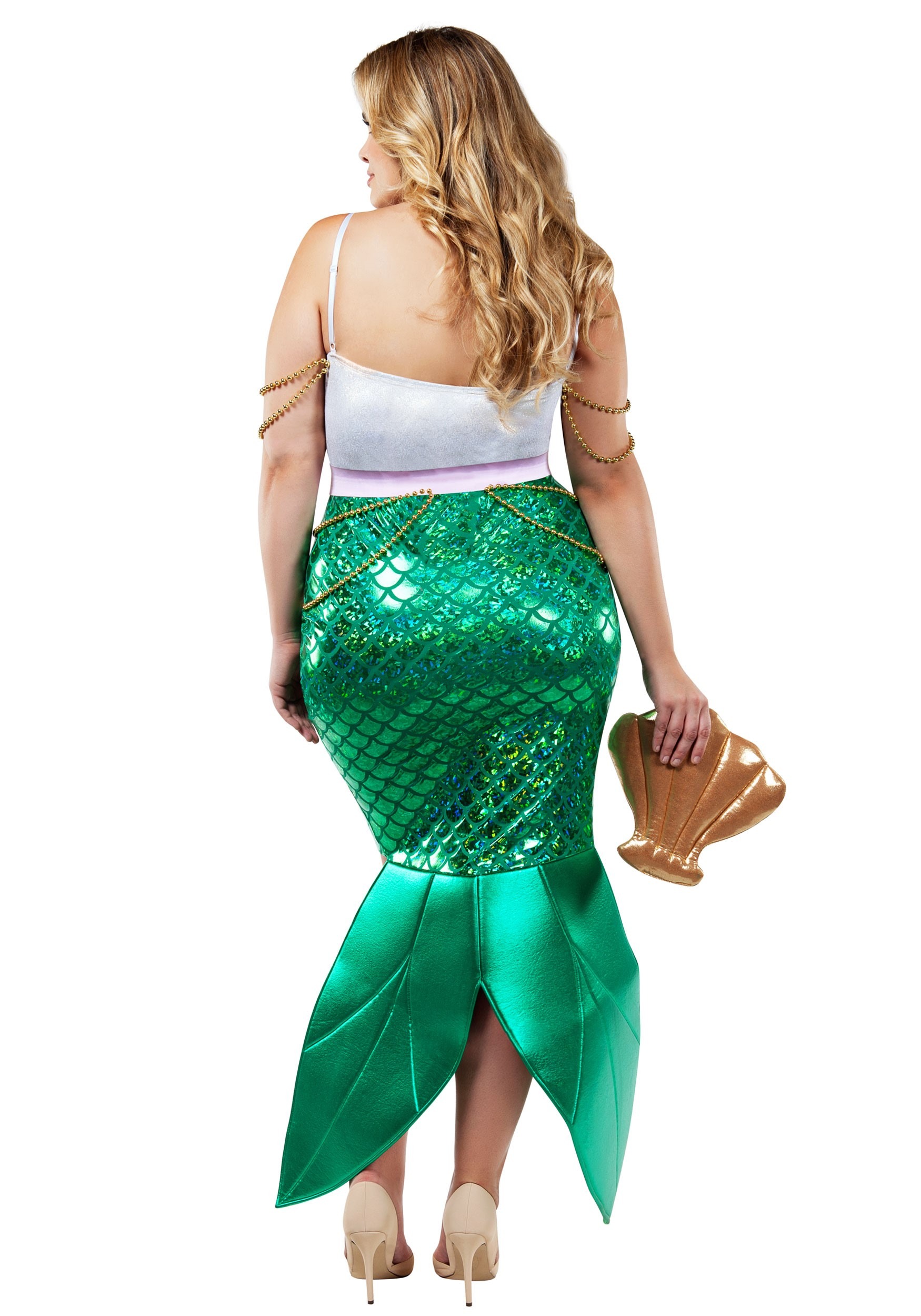 Size Sea Siren Mermaid Costume for Women