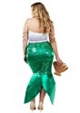Women's Plus Size Alluring Sea Siren Mermaid Costume Alt1