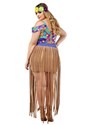 Women's Plus Size Hippie Costume Alt1