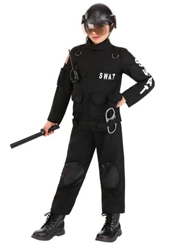 Kid's SWAT Commander Costume Alt 1