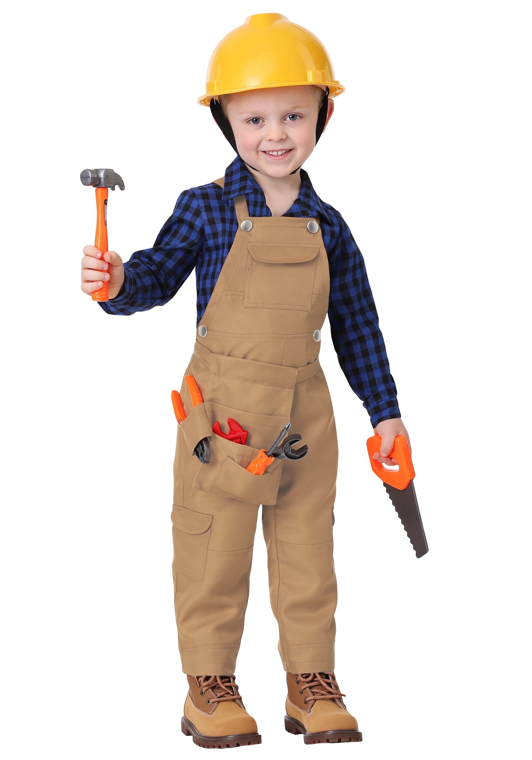 Construction  Worker  Toddler Costume 