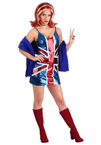 British Girl Power Popstar Costume Women's