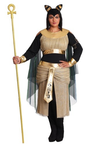 Women's Plus Size Bastet Goddess Costume