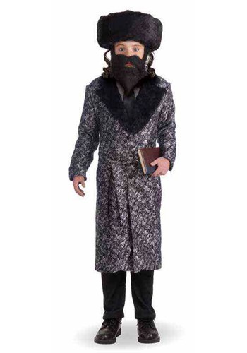 Kids Deluxe Rabbi Costume Update