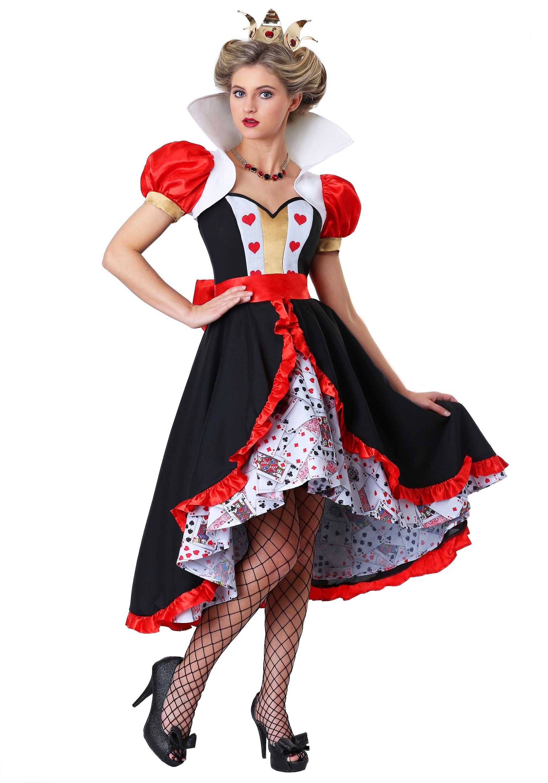 Flirty Queen of Hearts Plus Size Costume