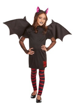 NWT Girl child WINGED VAMPIRESS Scary Halloween Costume size small 