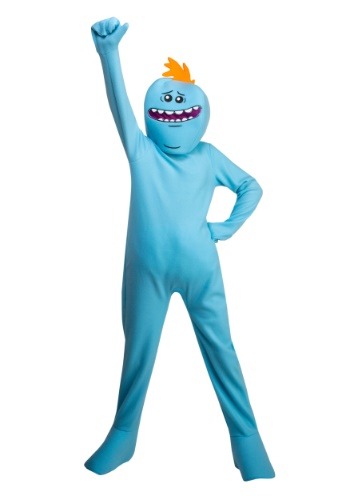 Child Rick and Morty Mr. Meeseeks Costume