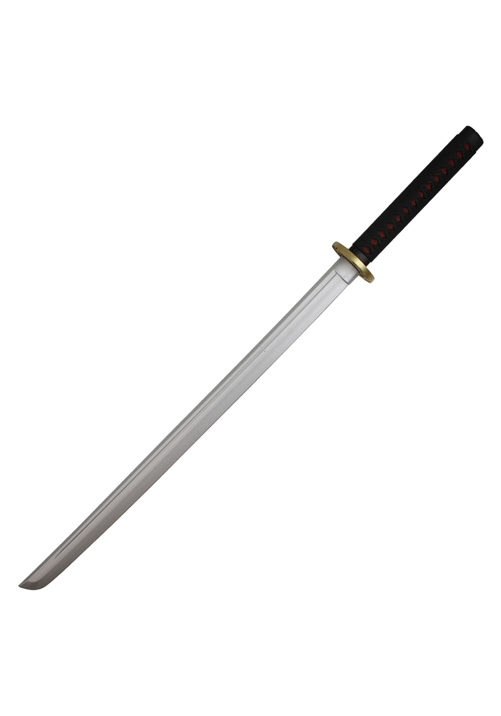 Black Handle Katana Foam Sword Accessory Toy Weapons