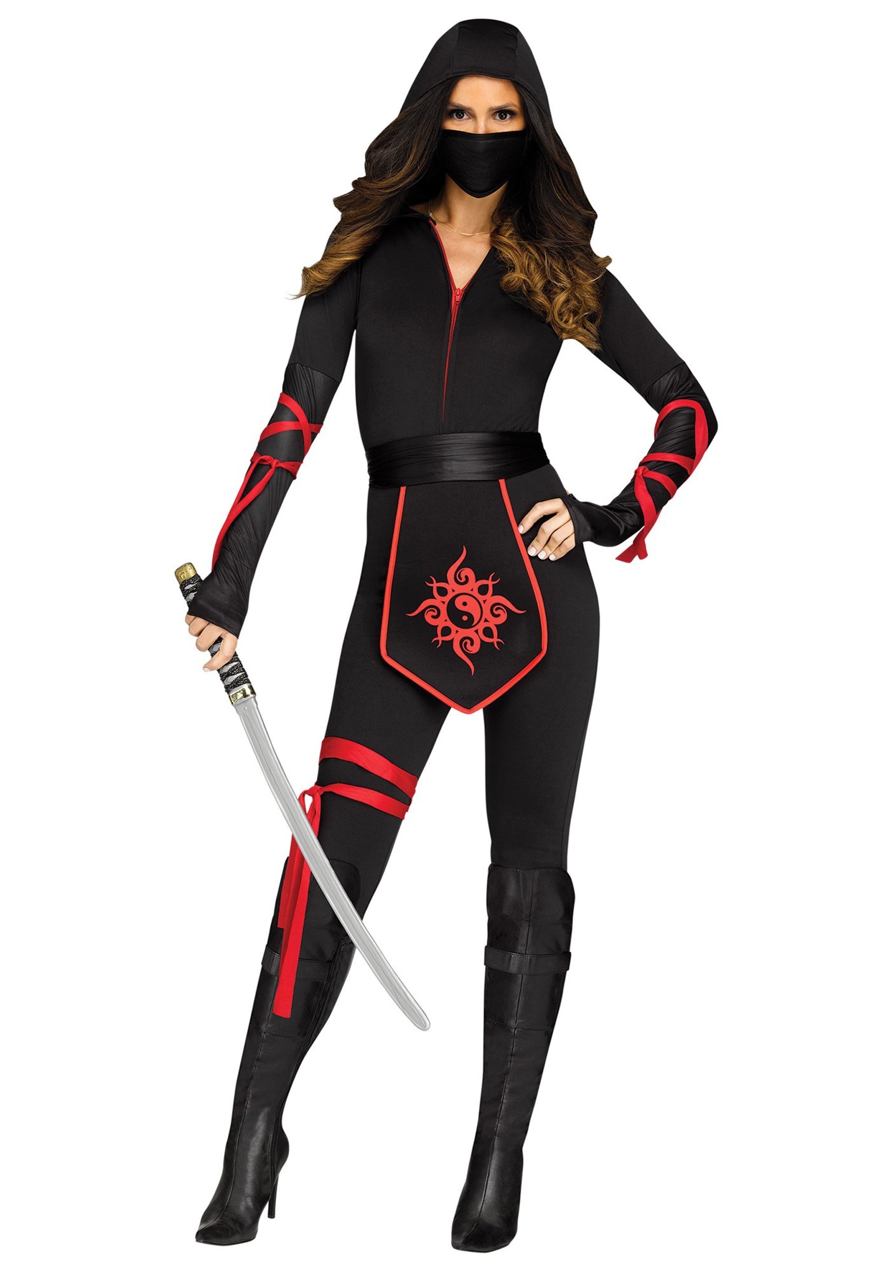 Sexy Ninja Warrior Halloween Costume For Women 