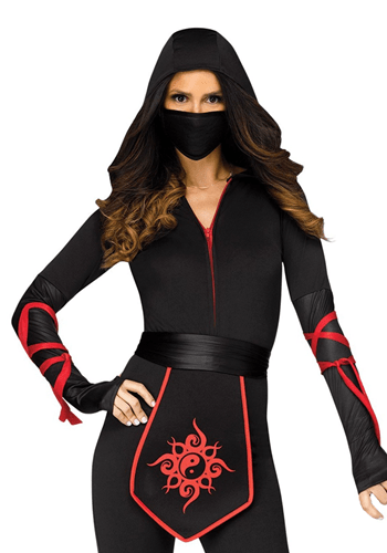 Sexy Ninja Warrior Halloween Costume for Women