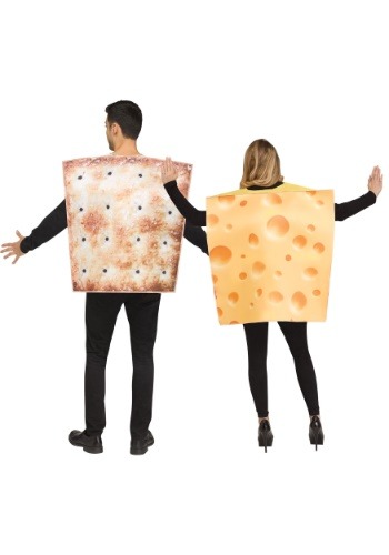 Cheese & Cracker Costume Set for Couples | Adult Food Costumes