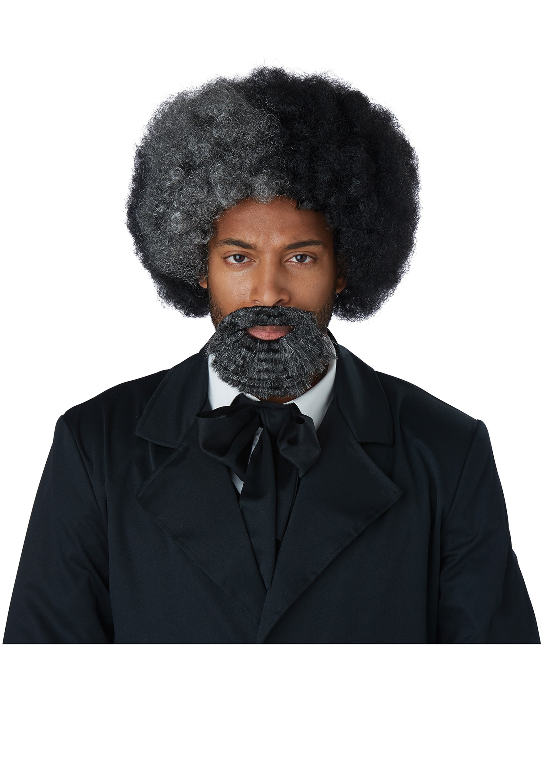 Frederick Douglass Men's Halloween Wig And Goatee