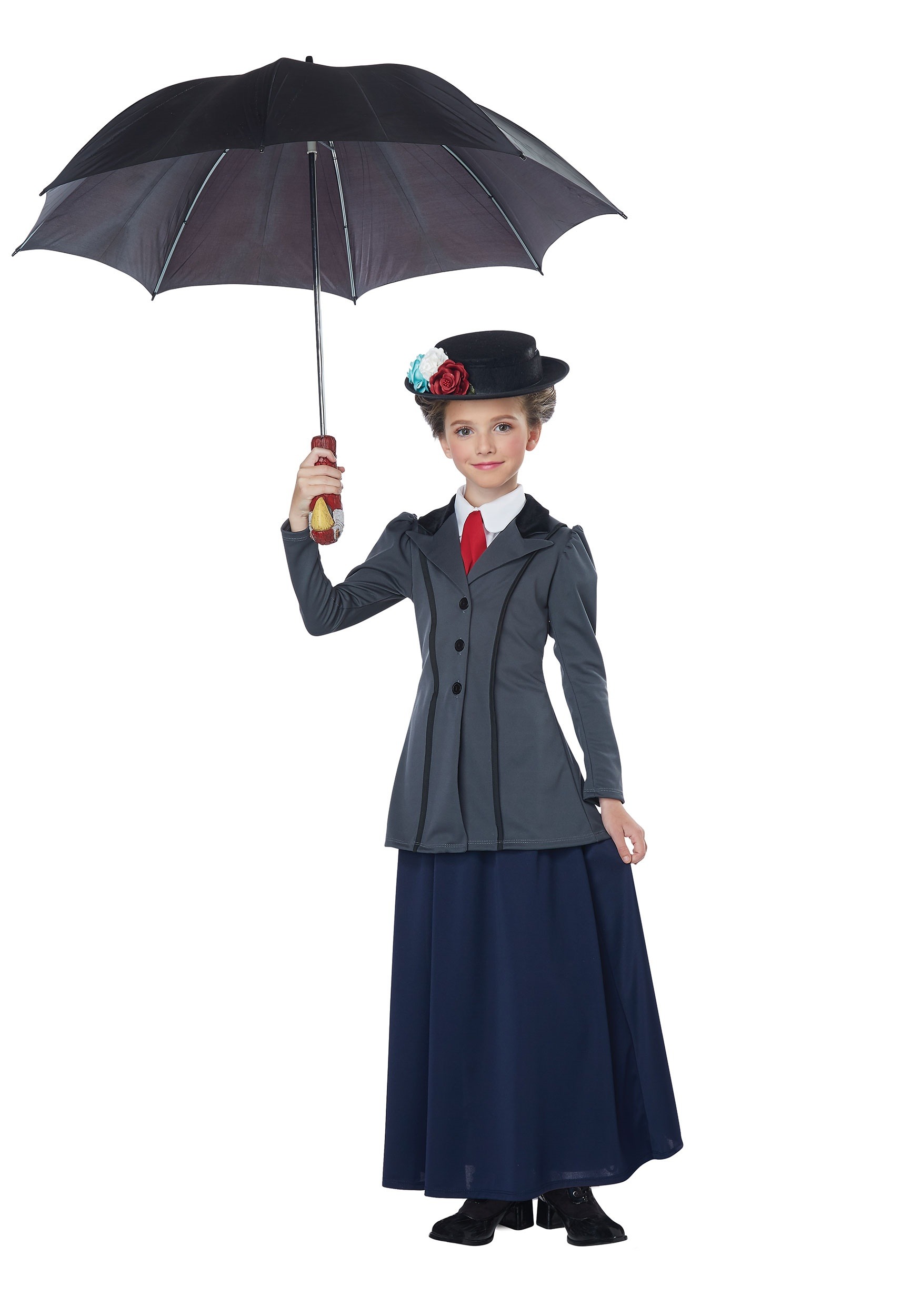 English Nanny Costume For Girls