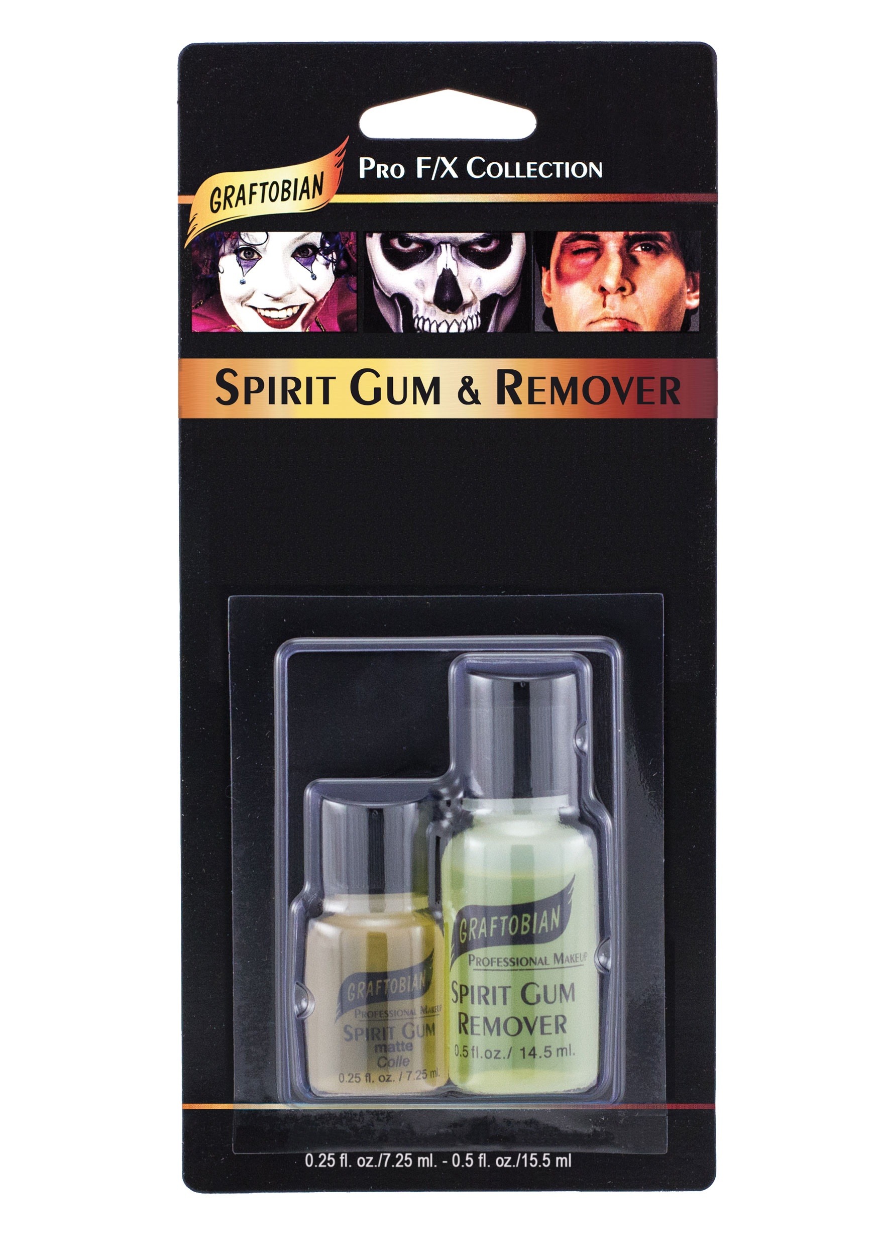 Graftobian Deluxe Spirit Gum and Remover Multicolor