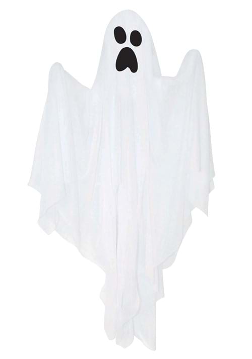 32-Inch Hanging White Ghost | Hanging Halloween Decorations