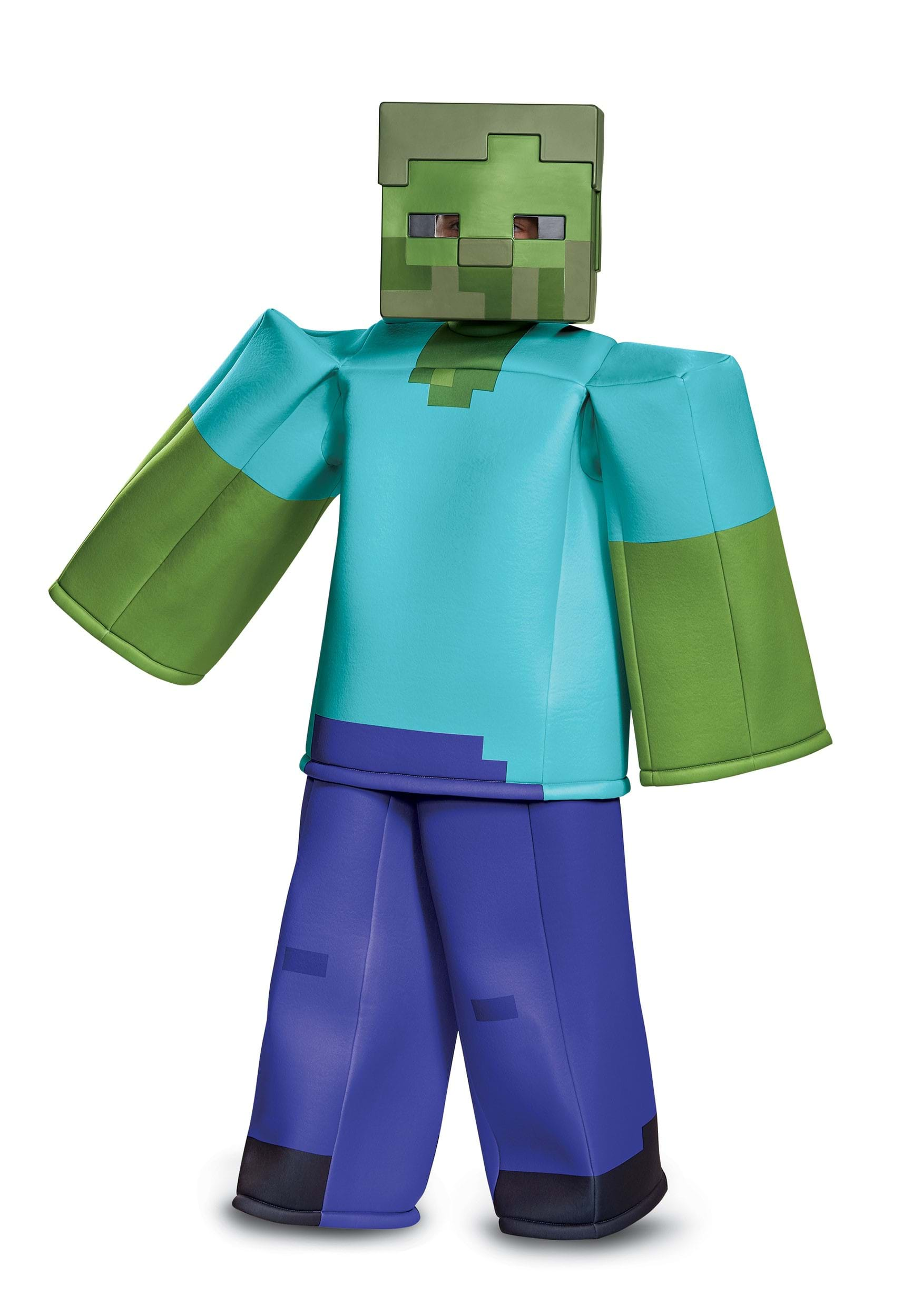 Minecraft Prestige Child Zombie Disfraz Multicolor