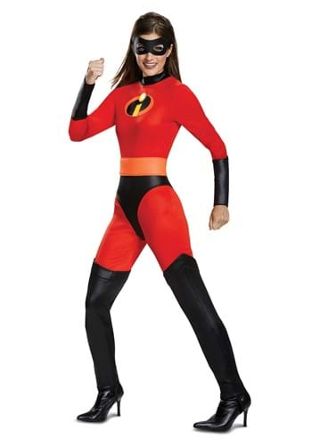 Disfraz de Halloween de Mrs. Incredible para mujer, Disney, The  Incredibles, Plus (18-20), con guantes y máscara