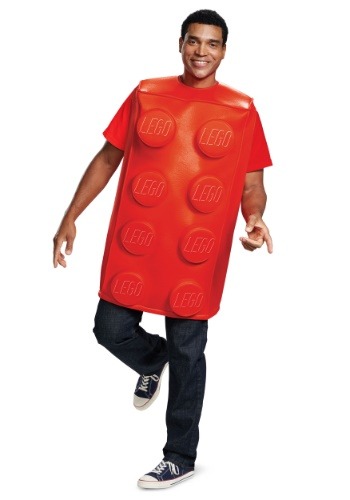 Adult LEGO Red Brick Costume