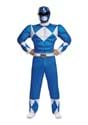 Men's Power Rangers Blue Ranger Muscle Costume Alt 2