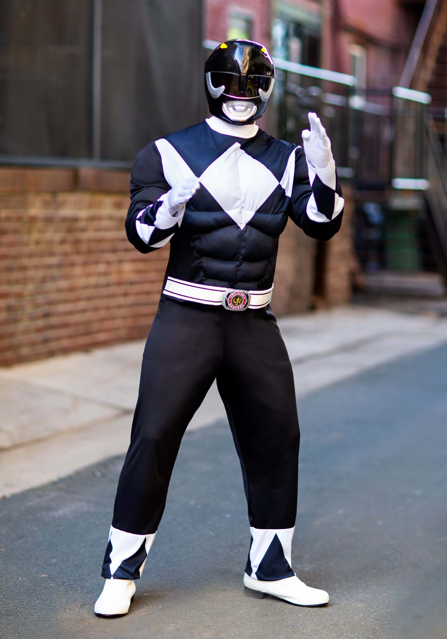 Black power ranger costume