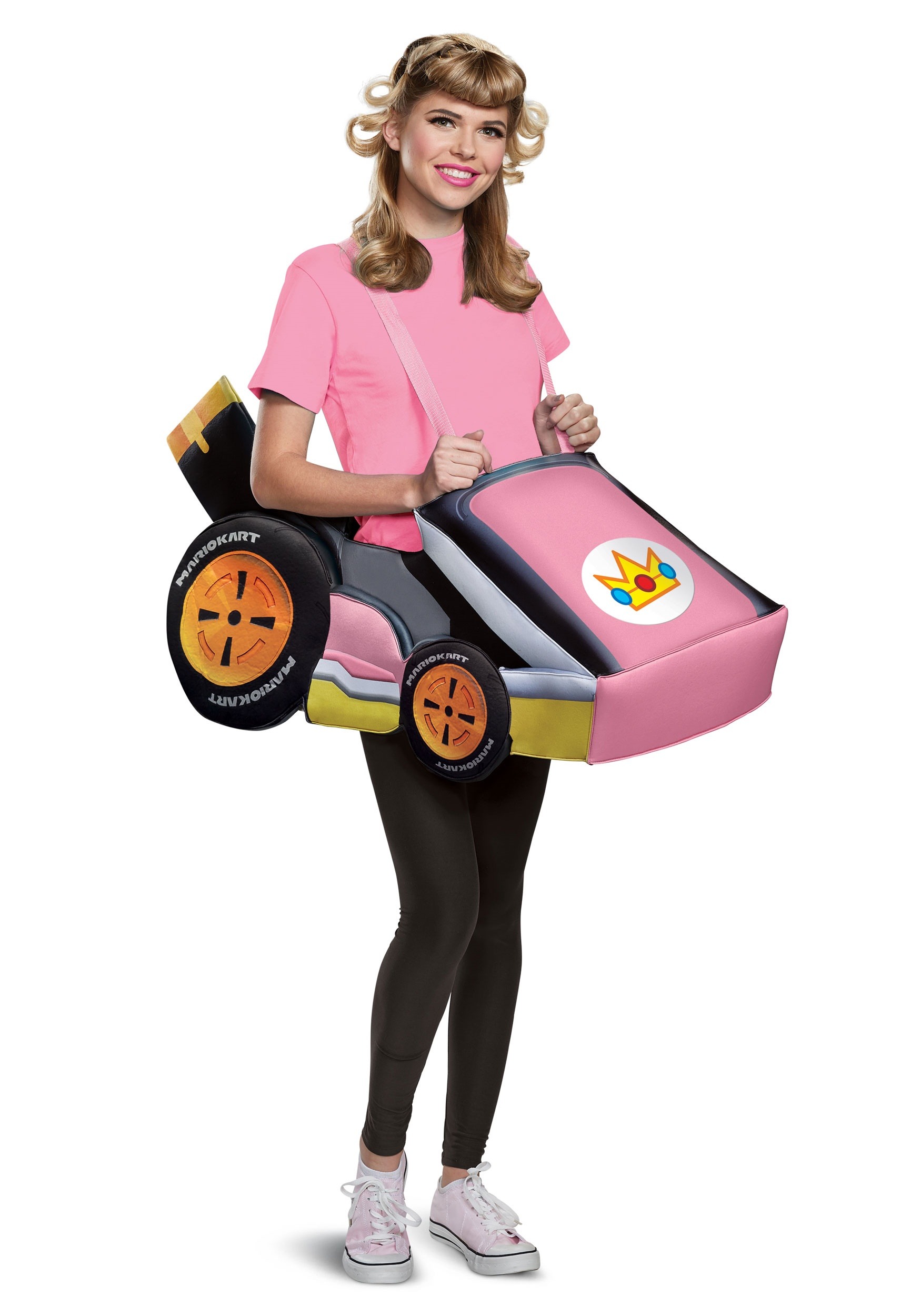 Super Mario Kart: Princess Peach Ride In Costume